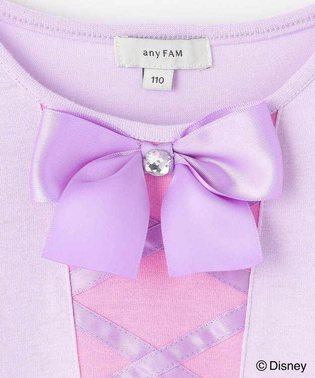 ANY KIDS 【ディズニープリンセス/フローズン】なりきりワンピース ラベンダー（ラプンツェル）