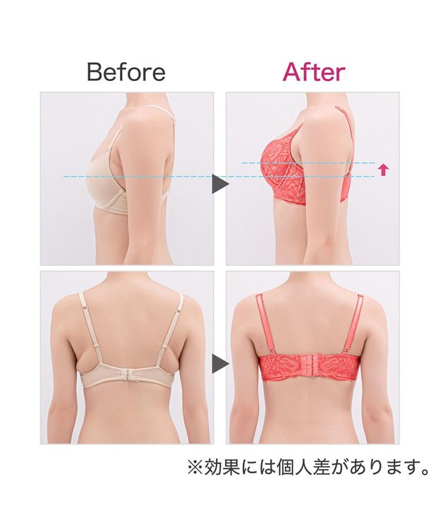 BRADELIS New York 【BRADELIS New York / 育乳補整ブラ・STEP1 集める】ウェンディステップ1ブラ25S1 オレンジ