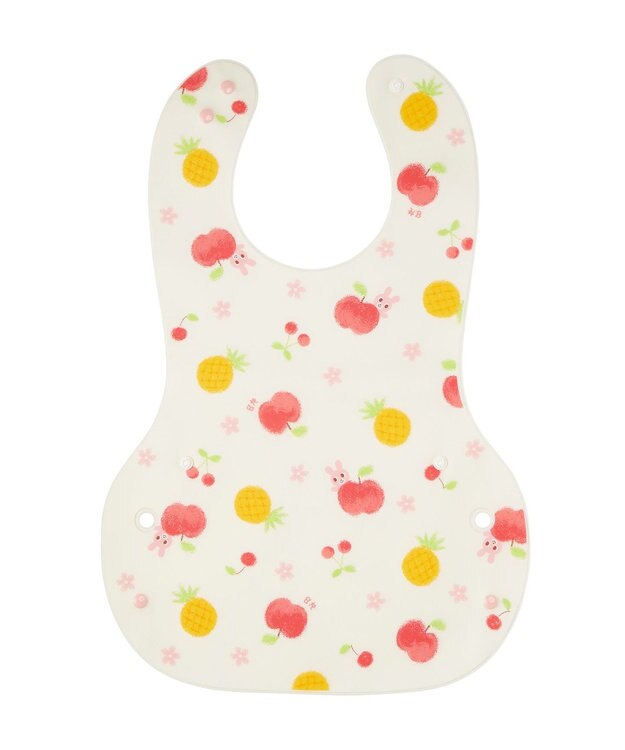 MIKI HOUSE HOT BISCUITS 長袖Tシャツ＆お食事スタイセット【BOX付き】 赤