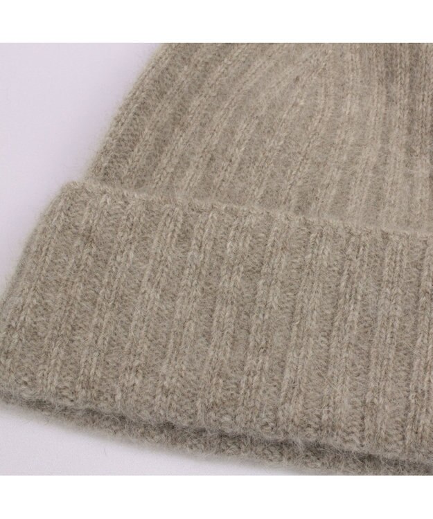 ATRENA 【日本製/ホールガーメント】BLUEFOX  リブワッチ ベージュ