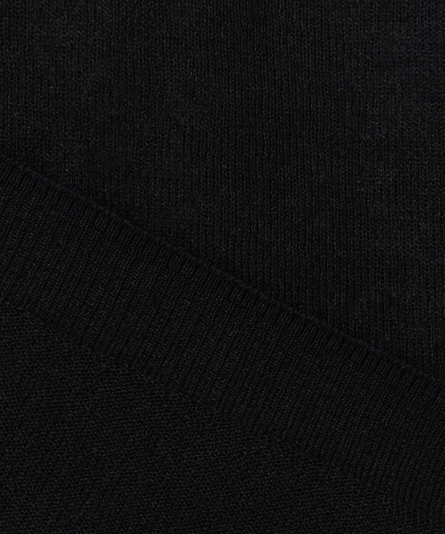 NAVE シアーニット ノースリーブ ブラック系