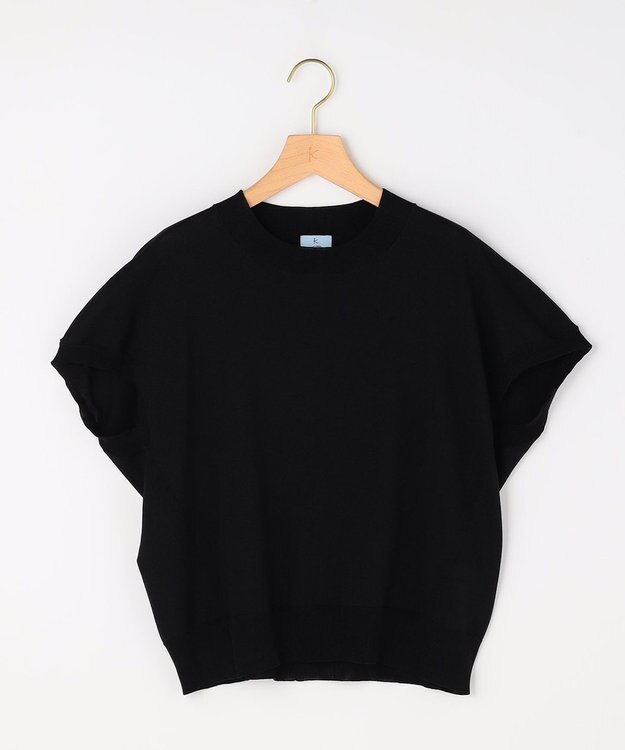 組曲 S 【先行予約】シアー ニットT ブラック系