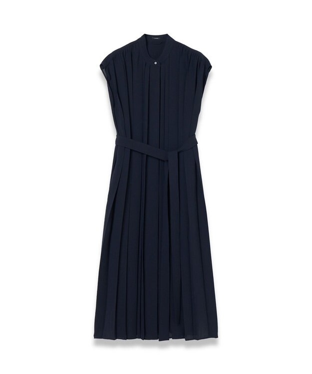 JOSEPH エアリープリッセ　ドレス Navy