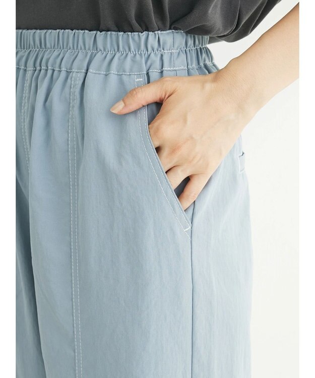 Green Parks ・ＳＵＧＡＲ　ＳＰＯＯＮ　配色ｓｔイージーパンツ Green