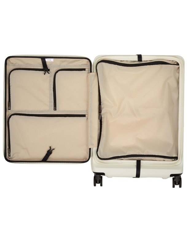 ACE BAGS & LUGGAGE ACE エスカレラ スーツケース 完全フロントオープン 05652 エース アイボリー