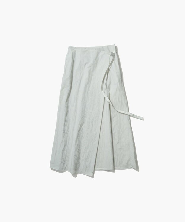 ATON HAND DYED NYLON | ラップスカート GRAY