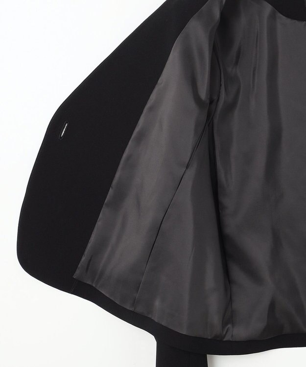 23区 S 【APPLAUDIR】クリアジョーゼット 3WAYコンパクトジャケット ブラック系