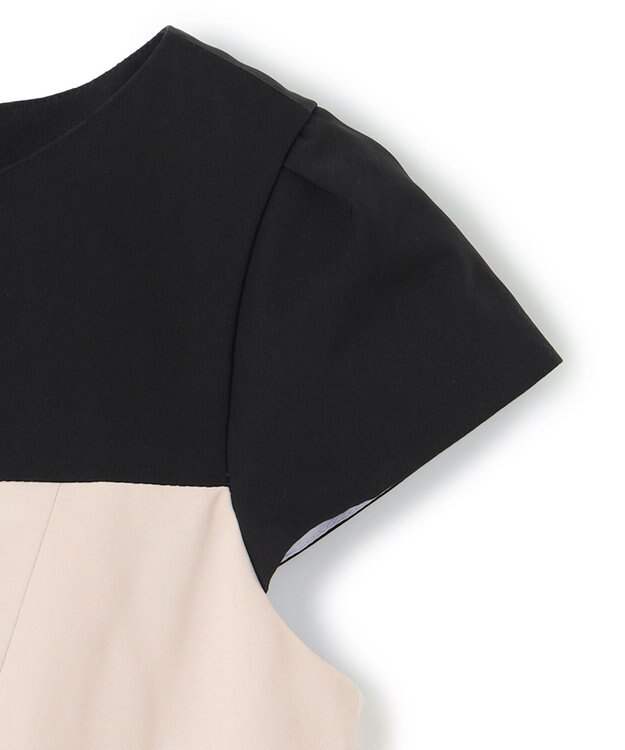 TOCCA 【Archive Collection】【洗える】AURORA ドレス ブラック×ベージュ系