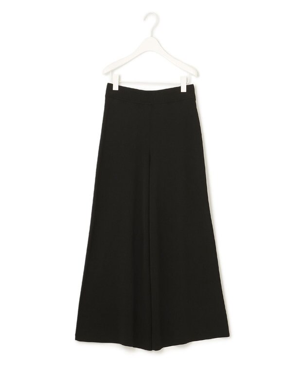 ICB 【セットアップ対応】ハイゲージスムース ワイドパンツ ブラック系