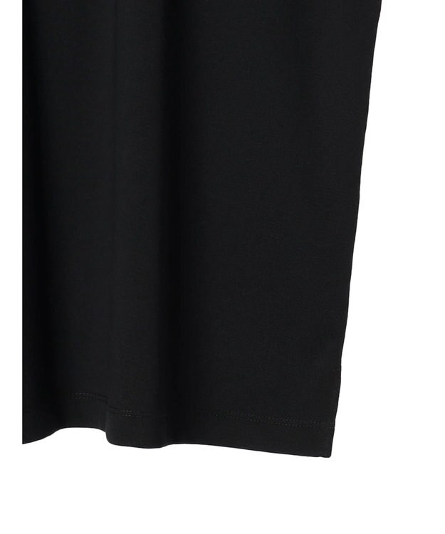 earth music&ecology ｂｅｔｔｅｒ　ｌａｔｅ　フレンチＴ Black