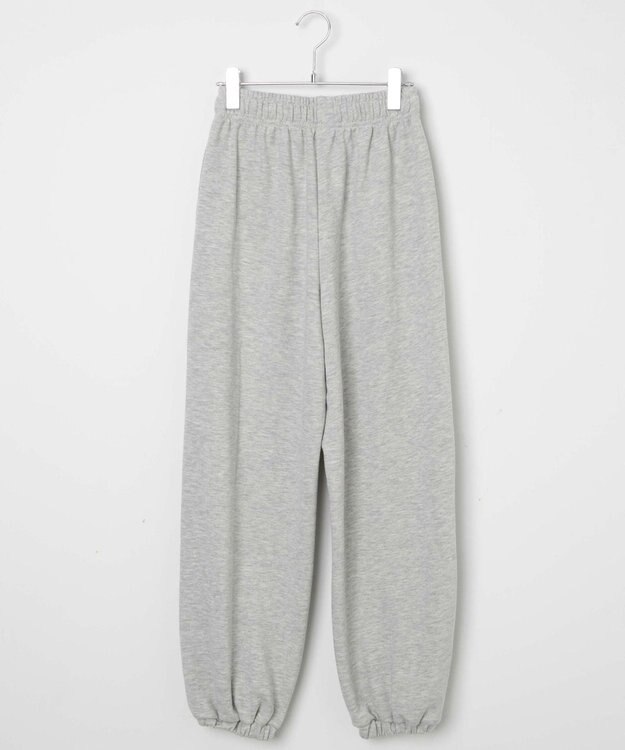 WEGO スウェットジョガーパンツ 杢グレー