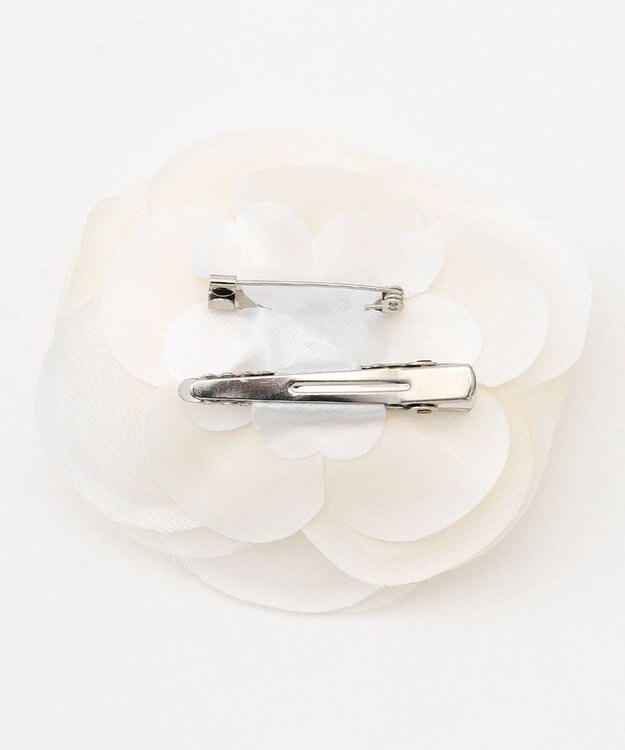 組曲 エアリーフラワーパールコサージュ アイボリー系