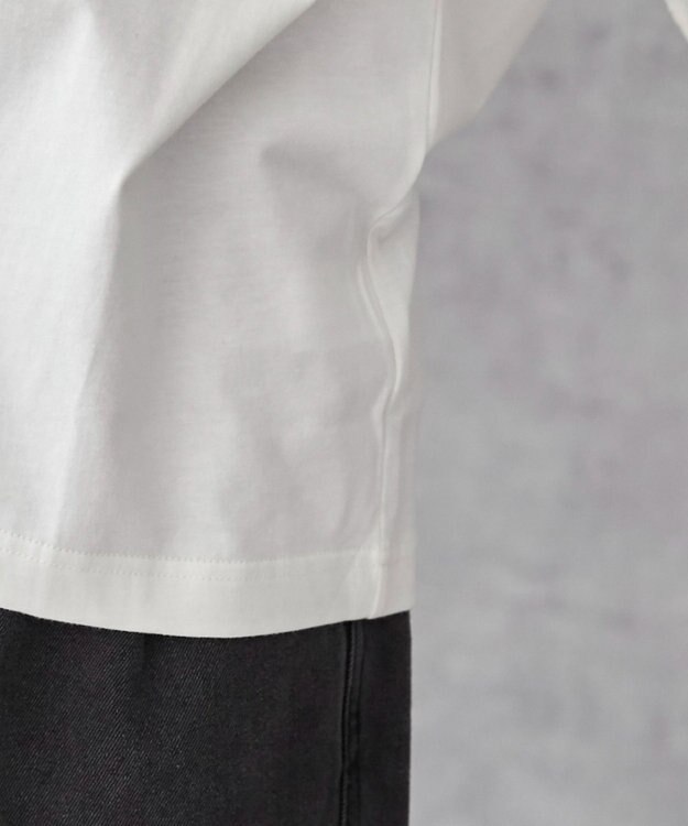 WEGO 【ユニセックス着用ITEM/綿100%/XSSMLサイズ展開】リラックスフィットコットンT ホワイトその他