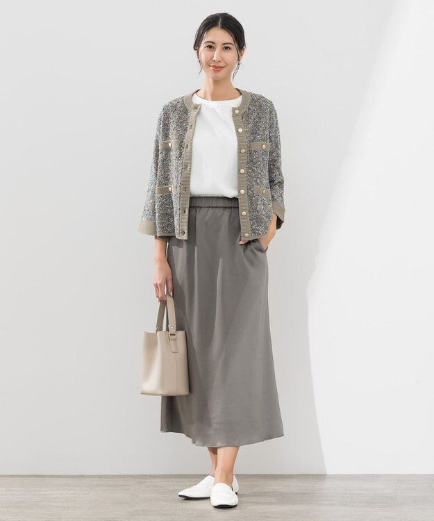 ONWARD Reuse Park 【自由区】スカート春夏 グレー