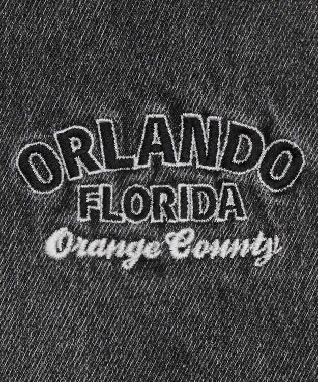 WEGO 【ユニセックス着用ITEM/MLサイズ展開】デニムスタジャン デニムブラックソノタ