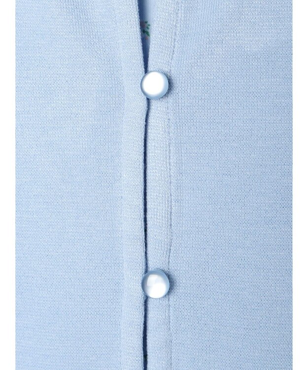 earth music&ecology ＳＥＴ２点カーディガン＋フラワーキャミ Sax