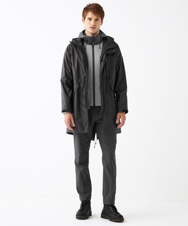 JOSEPH ABBOUD MOUNTAIN 【UNISEX】SHAPE＿２WAYストレッチ パンツ グレー系