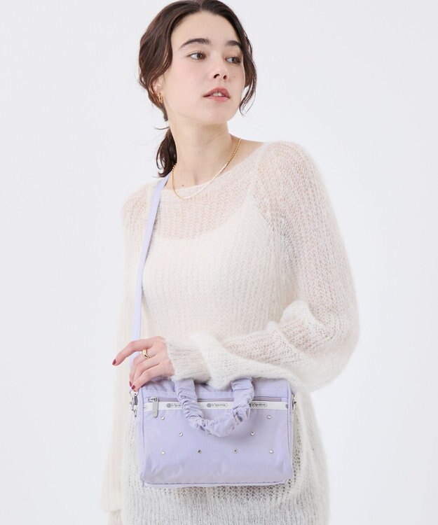 LeSportsac GH EVERYDAY SM SATCHEL /ビジューソフトラベンダー ビジューソフトラベンダー