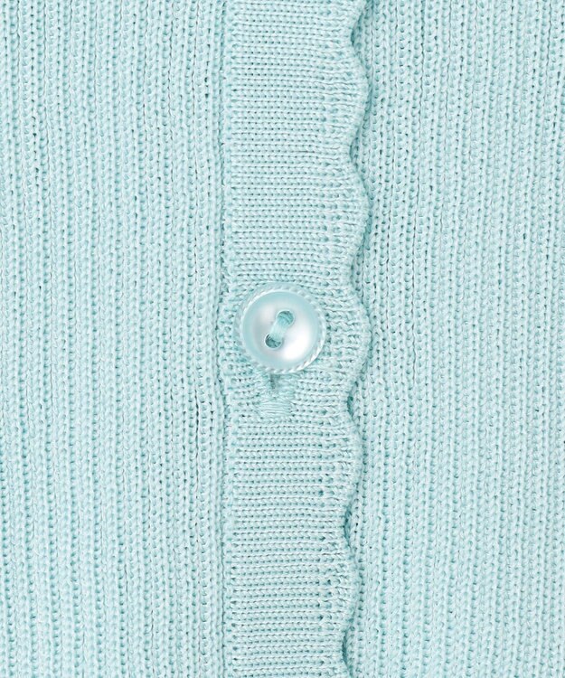 TOCCA EYELET AJISAI CARDIGAN カーディガン ライトブルー系