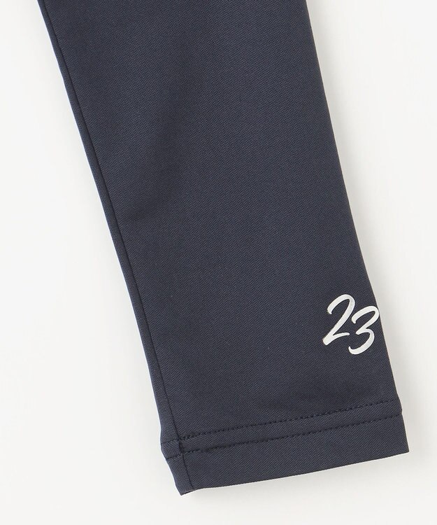 23区GOLF 【WOMEN】【吸水速乾/UVケア】30デニール 無地 カットソー ネイビー系