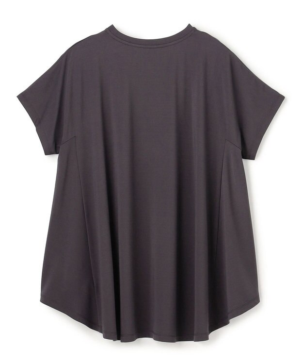 UNFILO 【一部店舗限定カラー】BEAUTY FORM-T フレアTシャツ チャコール