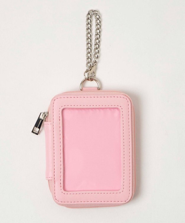 WEGO 【痛バ＆推し活グッズ】カラフルパスケースポーチS ライトピンク