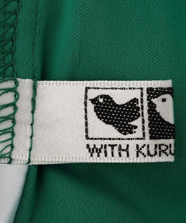 Green Parks ■ＷＩＴＨ　ＫＵＲＵＭＩ．Ｎ　鳥柄イージーパンツ Green