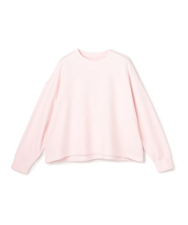 UNFILO ハイストレッチ ドロストスウェット ピンク