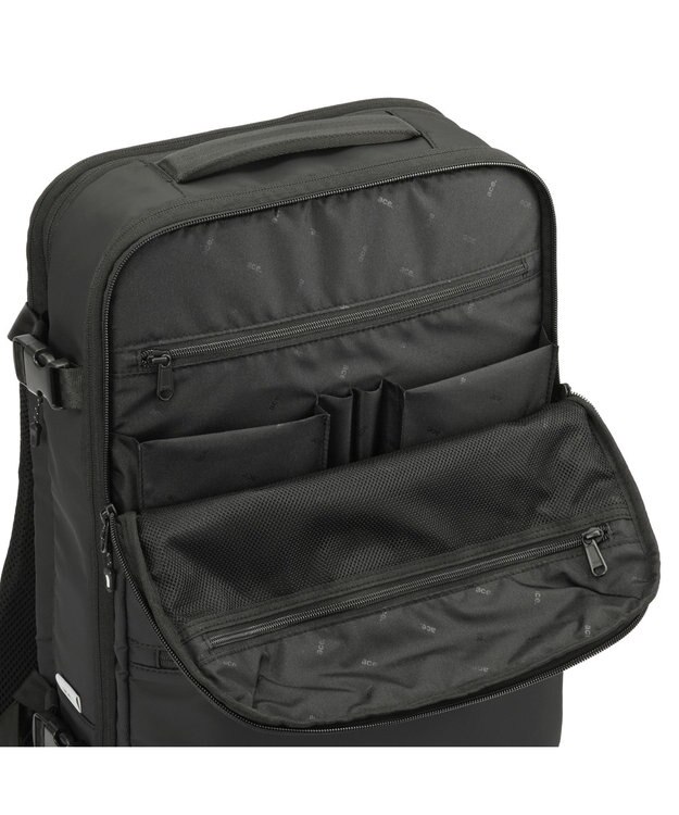ACE BAGS & LUGGAGE 【真空圧縮】 ace. スペースオプト リュックサック B4サイズ 15.6インチPC 17901 エース ブラック