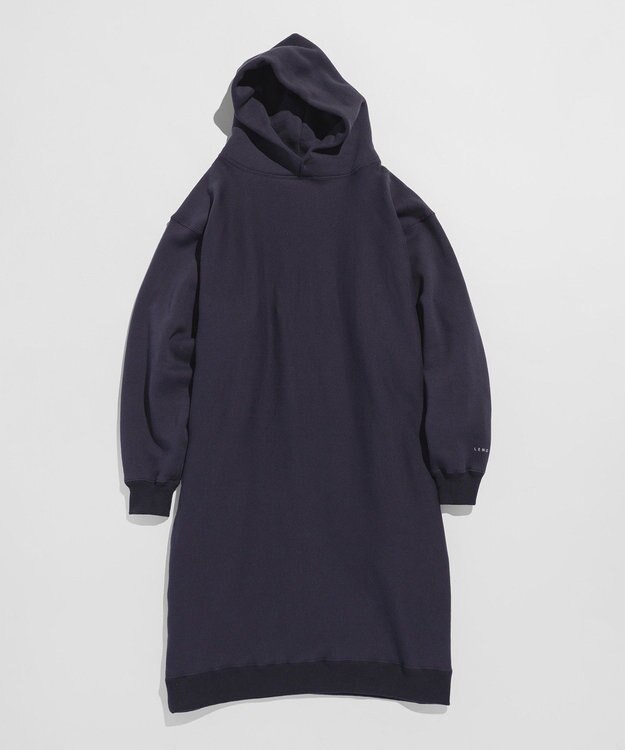 LENO ONE PIECE HOODIE 《FRENCH TERRY》ワンピースフーディ/パーカー NAVY