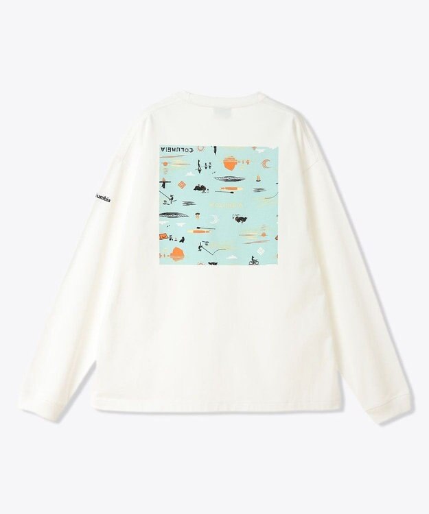 Columbia Columbia/ レイクトゥアベニューグラフィックロングスリーブTシャツ /コロンビア Sea Salt、 Pattern