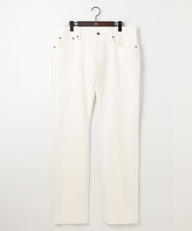 JOSEPH ABBOUD 【キングサイズ・サスティナブル/JAPANファブリック/ストレッチ】オゾンハイパワー デニム ホワイト系