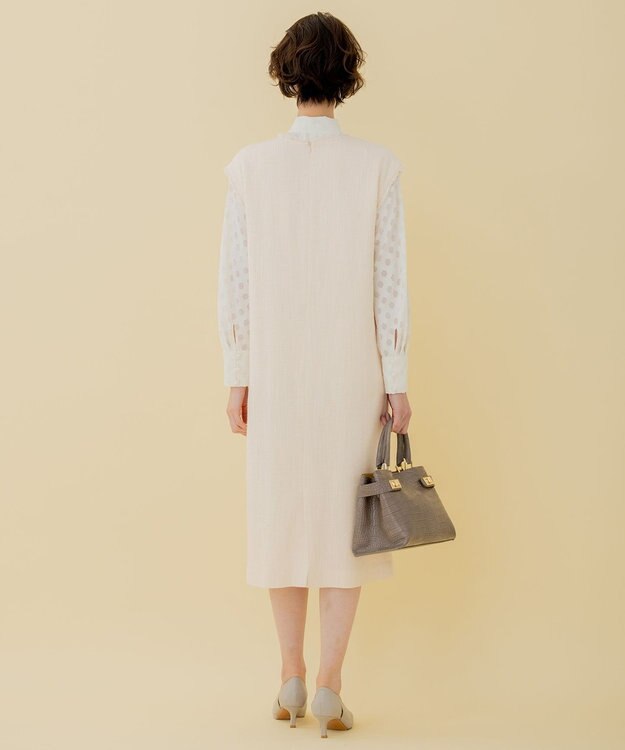 自由区 ラミーブッチャー ジャンパースカート アイボリー系