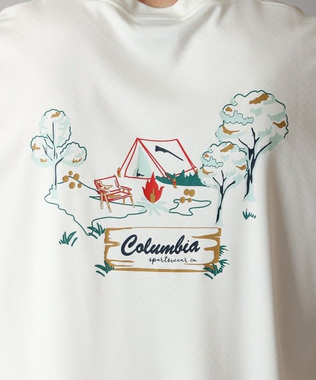 Columbia Columbia/ レイクアローヘッドグラフィックショートスリーブTシャツ /コロンビア Sea Salt Tent