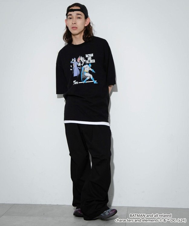WEGO 【ユニセックス着用ITEM】別注BATMAN＆THE　JOKER　T（S） 柄4