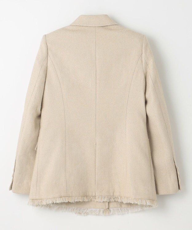 GRACE CONTINENTAL ツイードテーラージャケット ベージュ