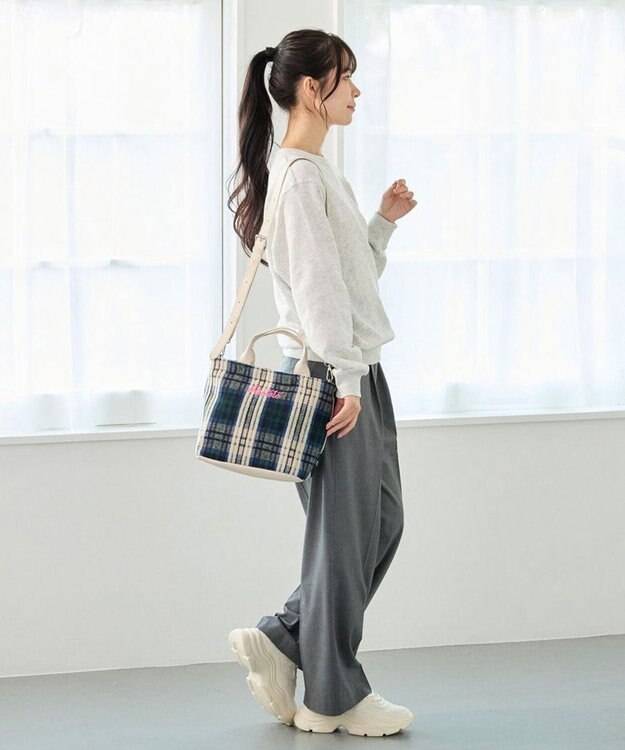 ROOTOTE 3646【2way】SC.スクエア.マテリアル-A 02：ブルー