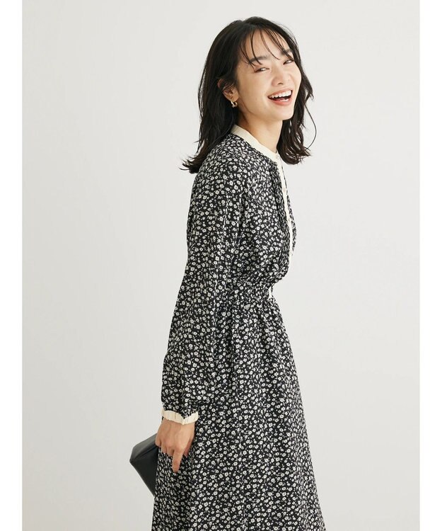 Green Parks ・ＥＬＥＮＣＡＲＥ　ＤＵＥ　コバナパイピングワンピ Black