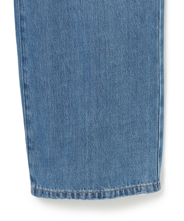 BEIGE， 【洗える】NAVIGLIO / フルレングスデニムバギーパンツ L.Indigo