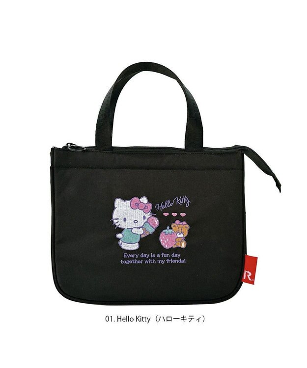 ROOTOTE 8375【キティ:簡易保冷】IP.サーモキーパー.デリ.サンリオキャラクターズ-C 01：ハローキティ