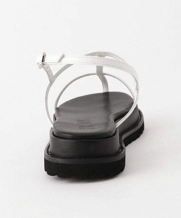 23区 【STORY7月号掲載】HEWN Tストラップ サンダル ホワイト系