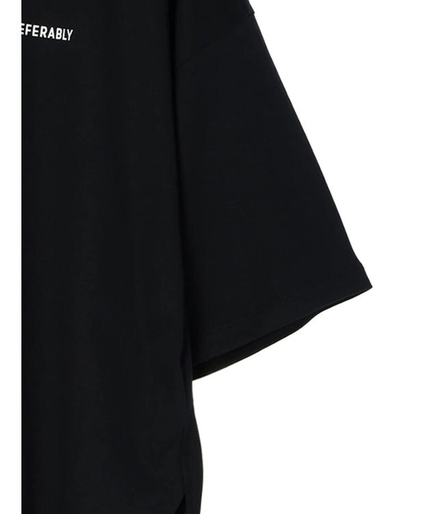 AMERICAN HOLIC バックギャザーロゴカットプルオーバー Black