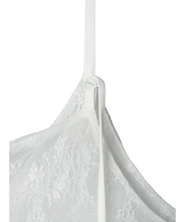 Green Parks ２ｗａｙ　レイヤードレースワンピース White