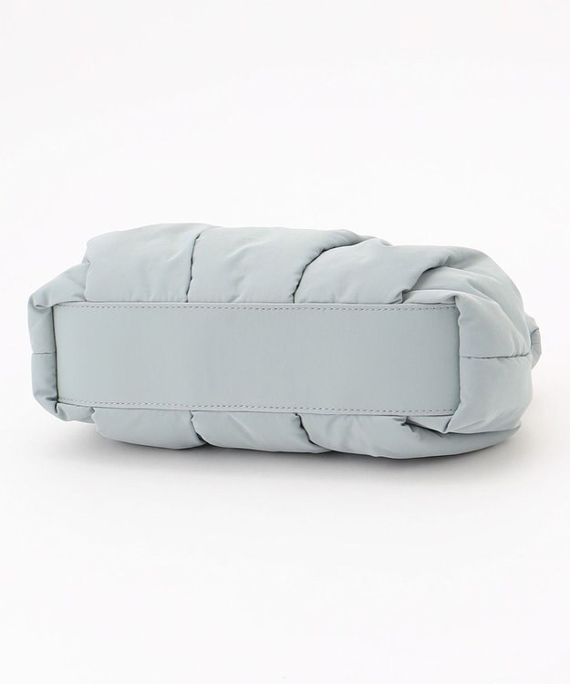 組曲 【弱撥水・軽量】2WAYギャザーハンド バッグ サックスブルー系