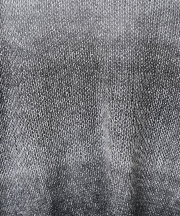 WEGO グラデーションメッシュニット ブラック