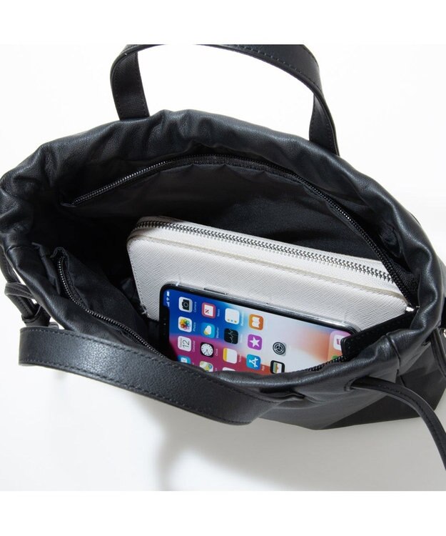 Y'SACCS コーティングキャンバス　2WAYミニトート ホワイト