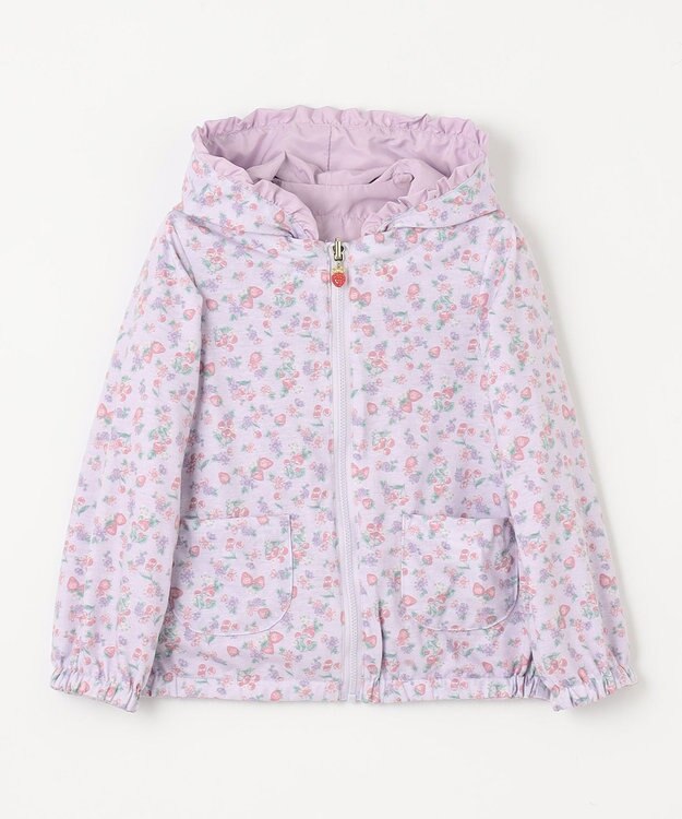 ANY KIDS 【チェリーベリーシリーズ】シャカシャカ リバーシ ブルゾン ラベンダー