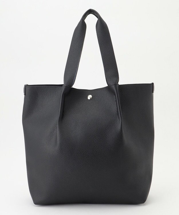 JOSEPH HOMME シンセティックシュリンクレザー　トートバッグ ブラック系