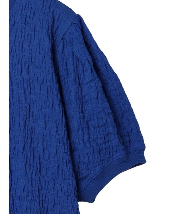 Green Parks 表面カットリブドッキングプルオーバー Blue