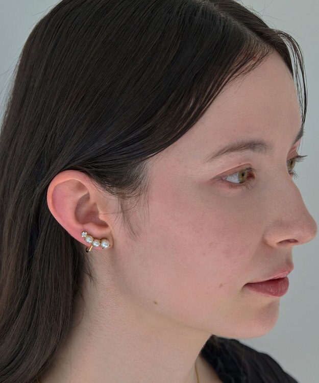 Phoebe 〈シリーズ累計販売5000点突破！〉リオデラパールイヤリング ゴールド